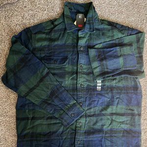Levi's Men's flannel jacket Blue & Green